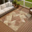 Tapis abstrait intérieur / extérieur lavable à la machine Kesler ACN2374-886919443