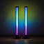 32cm Polished LED Column Floor Lamp
