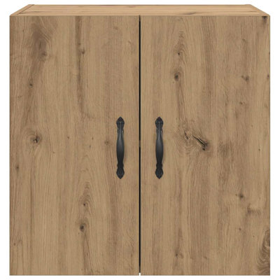 vidaXL Wall-Mounted Cabinet Wall-mounted Engineered Wood Storage Modern