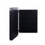 Armoire de salle de bain moderne avec tablettes réglables - Cadre en métal noir encastré 16 x 24 po-1395240673