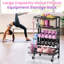 Metal Freestanding Multi-Use Sports Rack