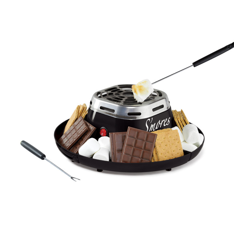 Machine à s'mores électrique Nostalgia, Noir