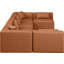 Canapé modulaire en similicuir 6 pièces Houswerth-94884338