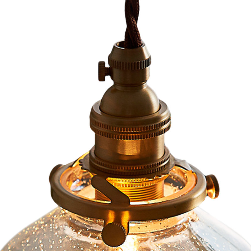 1 - Light Brass Pendant