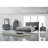 Light Grey Upholstered 6-Drawer Double Dresser