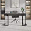 Bureau moderne en pierre frittée minimaliste-110375416-110375415