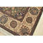 Tapis olive / orange en laine noué à la main de conception unique 3 pi 1 po x 5 pi New Age
