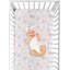 Drap-housse pour lit de bébé Butterfly