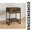 Taton Bedside Table
