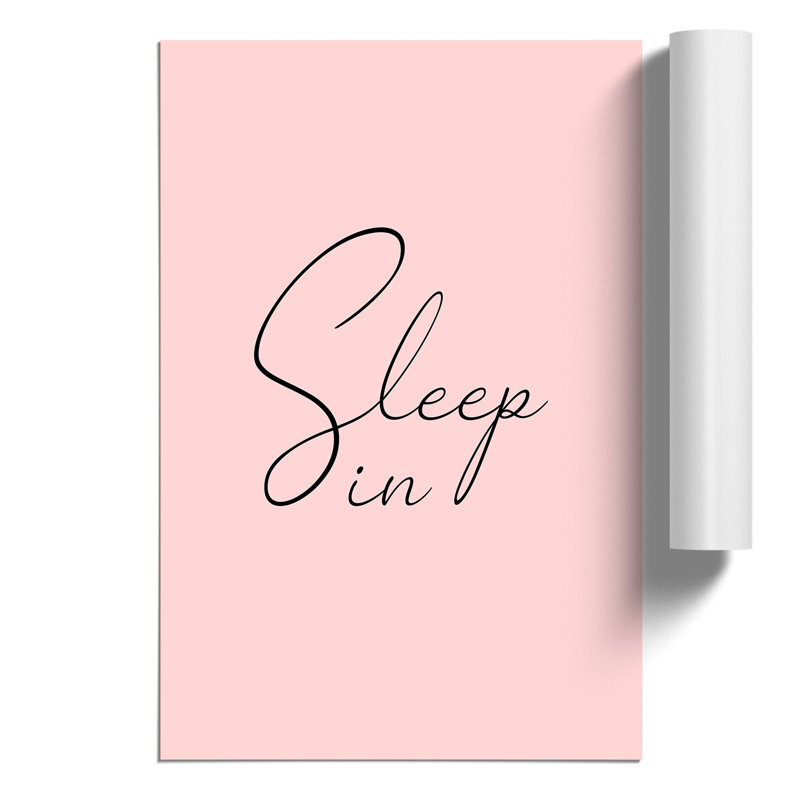Sleep In - Frameless Print, 59cm H x 42cm W x 0.1cm D