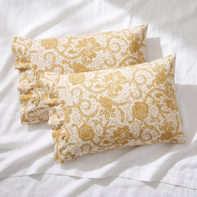 Floral Cotton Pillowcase