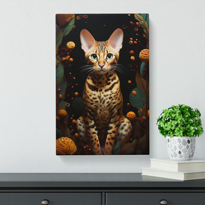 Bengal Cat Surrealism - No Frame Print
