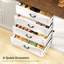 Buffet 58 "avec station de charge grain de bois blanc 58"-1633809344