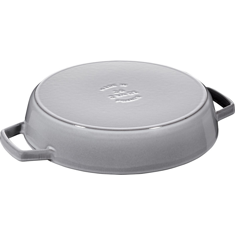 STAUB Cast Iron Fry Pan, Grey, 26cm