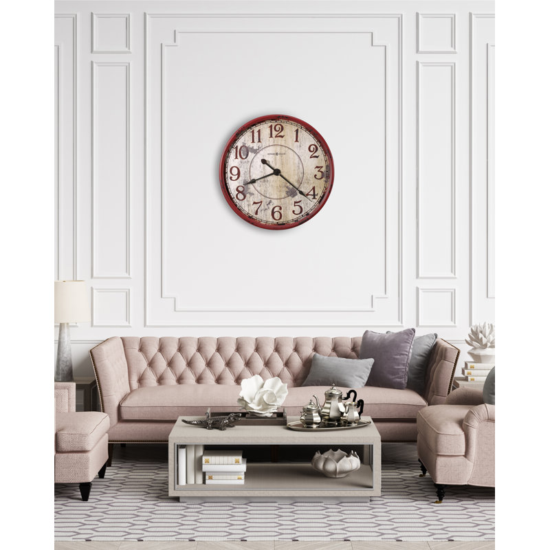 Oversized Back 40 32" Wall Clock