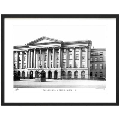 Cheltenham, Queen's Hotel 1901 by Francis Frith - Single Picture Frame Print