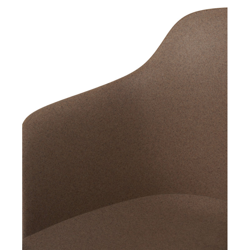 Alonzo Patio Dining Armchair, Brown