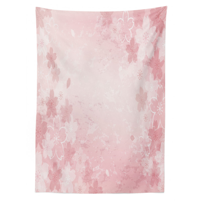 Nature Dining Room Kitchen Tablecloth, 84" L x 60" W