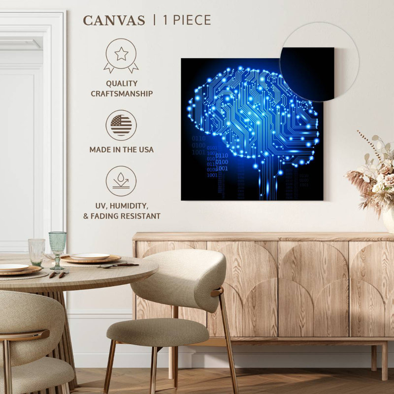 Keiri Cyborg Brain, 10" H x 10" W