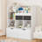 47.8In Kids Bookshelf With Drawers Modern Bookcase