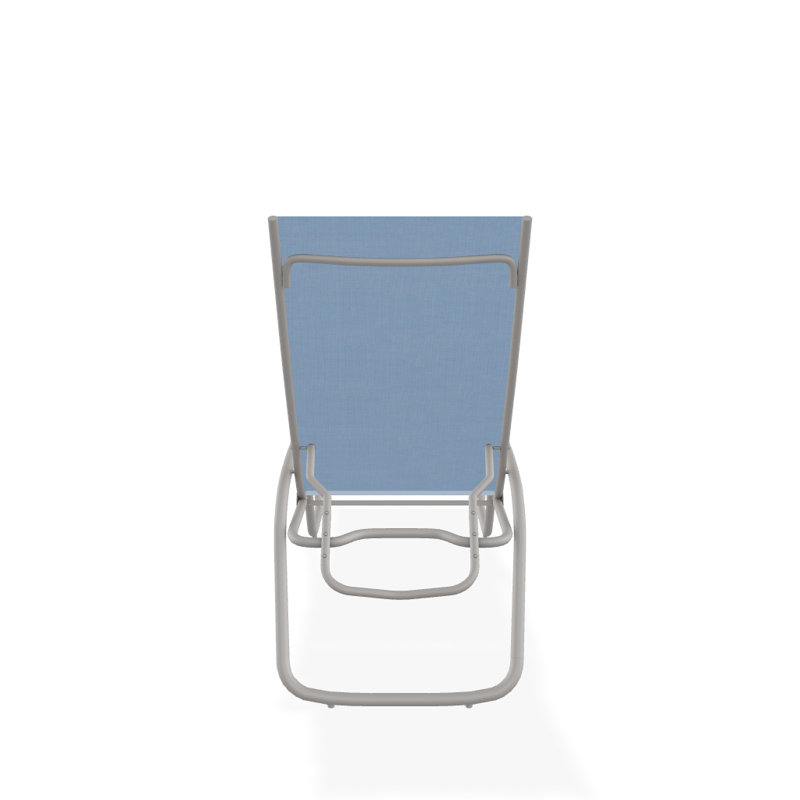 Chaise longue inclinable Gardenella, Gris chaleureux texturé, Ciel 42D