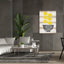 «Bowl Of Lemons On Wood» par Linda Woods, art mural sur toile-1178489019