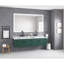 Miroir de salle de bain 84 po x 40 po à DEL à intensité variable avec brouillard, 3 couleurs, mémoire, optimiser le maquillage brillant, les soins de la peau et le rasage à nouveau Grande atmosphère idéale