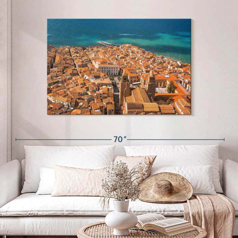 Paysage urbain Nicci Cefalu, H 32 po x l 48 po