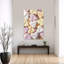 Sweet Pastel Hearts Colorful Romantic Contemporary Wall Art Print by Christa Stroo - Wrapped Canvas Print-604994374