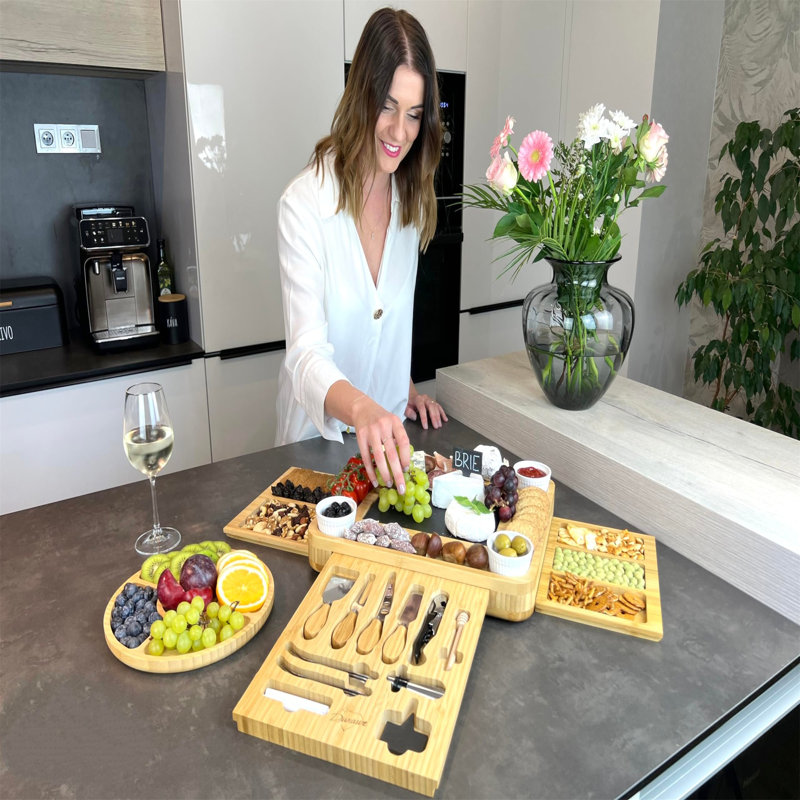 Union Rustic Bamboo Cheese Board