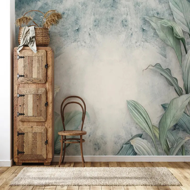 Serene Botanical Lounge, 108" L x 192" W