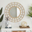 Miroir mural en bambou