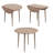 Multi-Function Extendable Dining Table,Convertible Drop-Leaf Round Table,Transforming Coffee Table,Small Space Bar Table(Only 1Pcs Table)