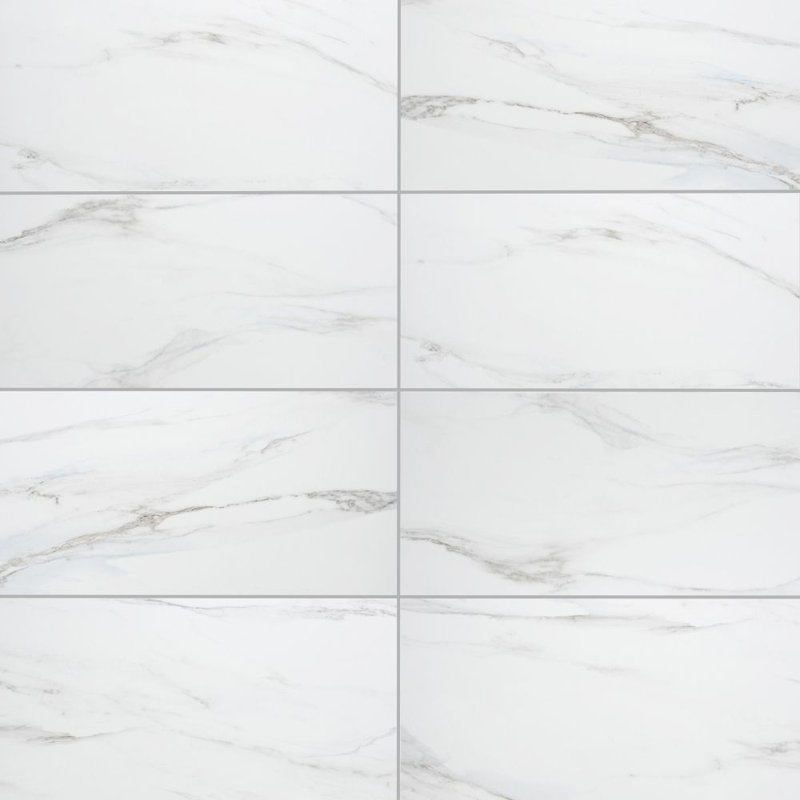 Carreau de porcelaine mat 13 po x 26 po Minerva