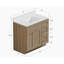 Ensemble de meuble-lavabo simple 36 po Chrisna-1979903350