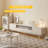 White Solid Wood+Glass TVStands-108924734