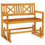 Solid Wood Outdoor Bench