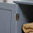 Under Sink Bathroom Cabinet With 2 Doors And Shelf, Pedestal Sink Bathroom Vanity Cabinet, Gray-120226014