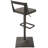 Flagler Swivel Adjustable Height Counter Stool with Metal Frame-19515780