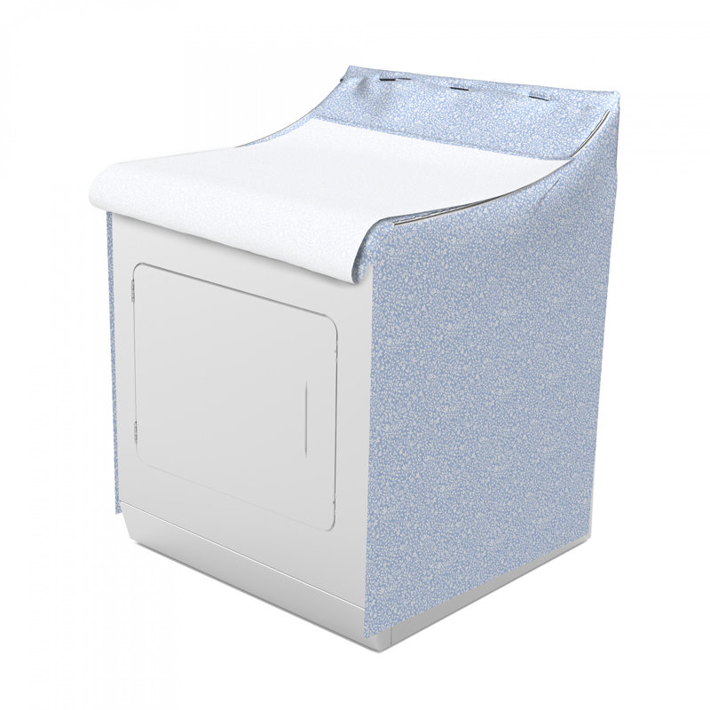 Housse pour machine à laver à motif revival avec style maison