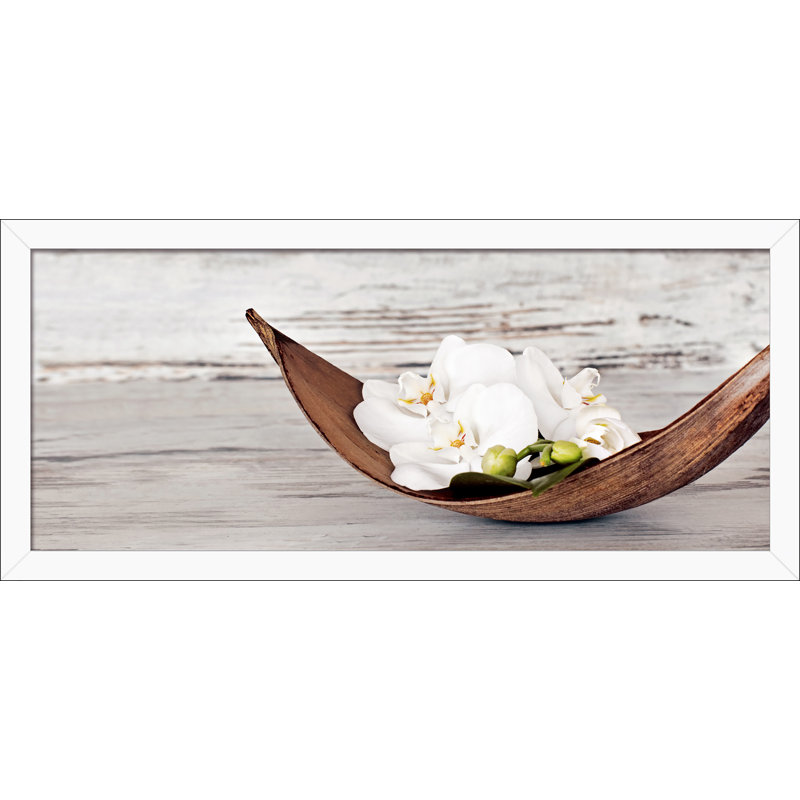 Asian Flower - Single Picture Frame Print