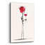 Art mural en verre épique «Wine Rose» par Andreas Magnusson, 16 po x 24 po-1120030264