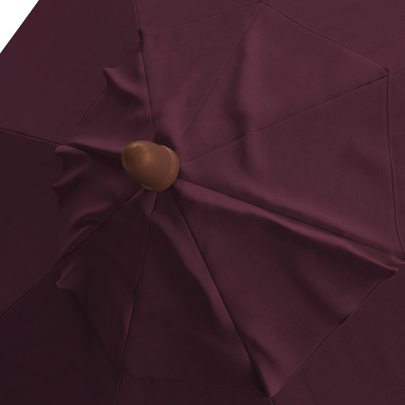 Parasol de marché 7 pi 6 po Netgyne, Performance mauve, Pacifique