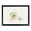 A Golden Retriever Puppy in Abstract - Picture Frame Graphic Art Print-55629720-55629726