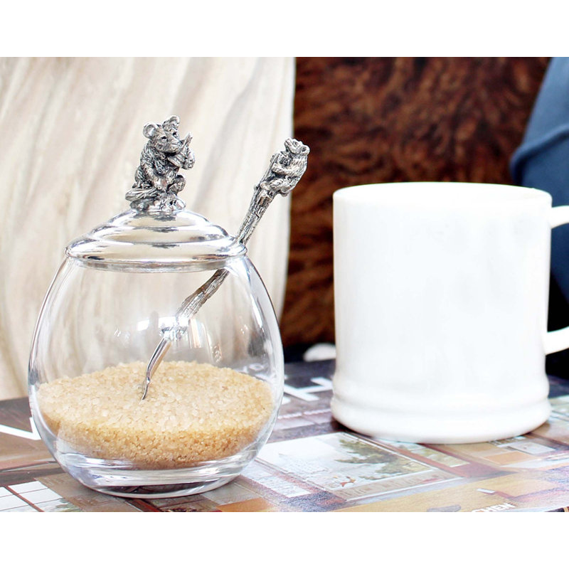 Woodland Creatures Glass Jar