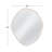 Marlowe 42" Bone Rectangular Wall Mirror