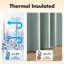 Linen Blend Blackout Curtain Panel Pair-316660545-316660559