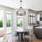 20.28 In. 5-Light Drum Farmhouse Dining Room Chandelier-546841718