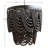 2-Tier Draped Wood Bead Chandelier-1183867220