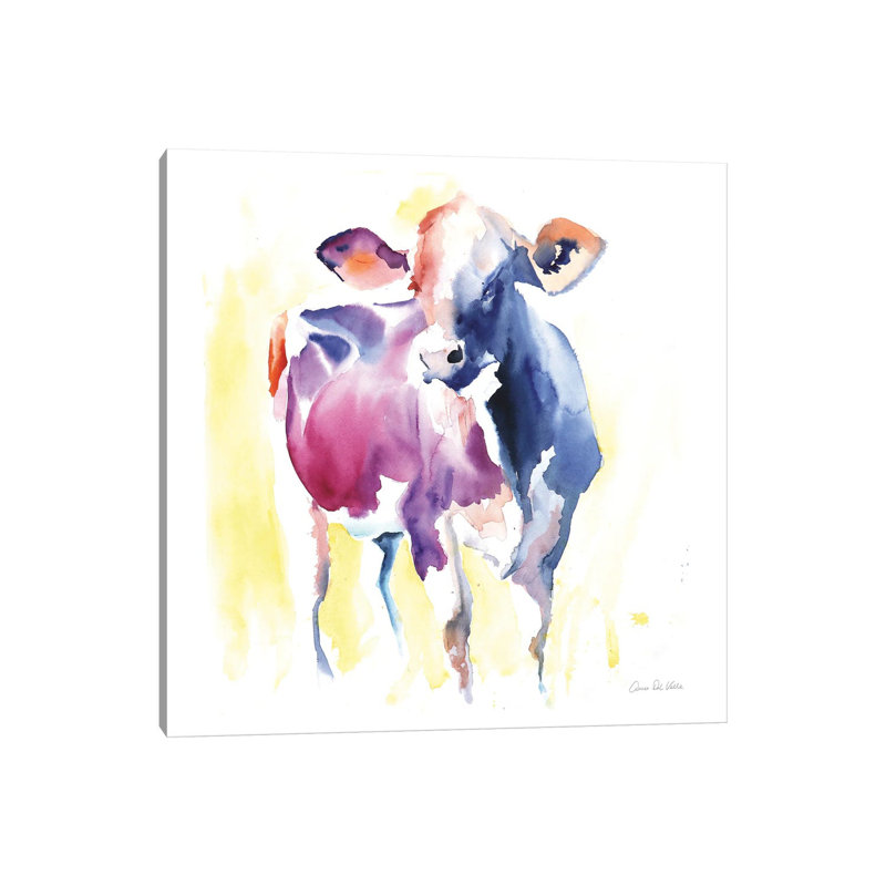 Holstein III by Aimee Del Valle - Wrapped Canvas Print, 30.48 cm H x 30.48 cm W x 1.91 cm D